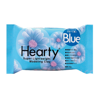 Hearty Blue 50g &ndash; foto van lucht drogende klei