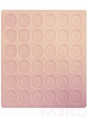 Clay Mold Alphabet &ndash; foto van kunststof mal