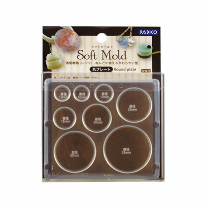 Soft Mold Round Plate &ndash; foto van kunststof mal