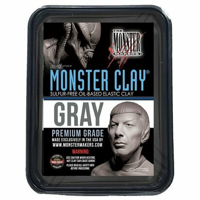 Monster Clay GRAY MEDIUM &ndash; foto van klei