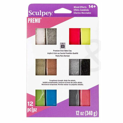 Premo Multipack Mixed Effects 12 x 28 g &ndash; foto van polymeerklei