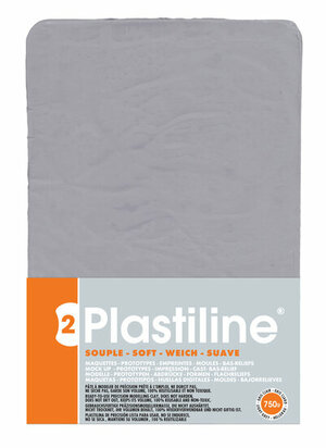 Plastiline Light Grey &ndash; foto van klei