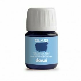Darwi Glass 30 ml Dark Blue &ndash; foto van kleur en vernis