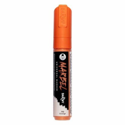 MARBEL marker 15mm oranje &ndash; foto van acrylmarker