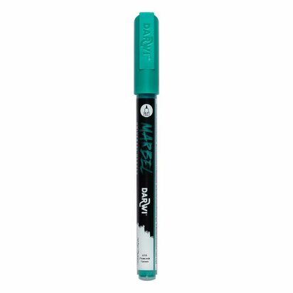 MARBEL marker 0,7mm pauw groen &ndash; foto van acrylmarker