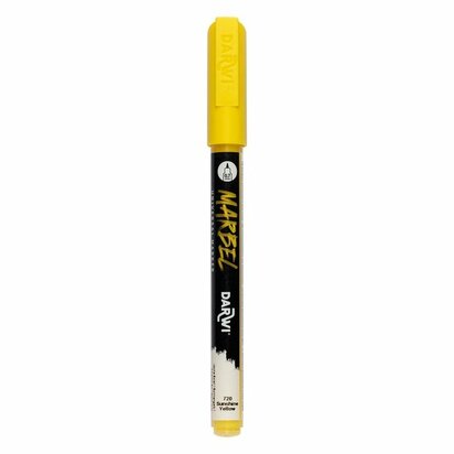 MARBEL marker 0,7mm zonnegeel &ndash; foto van acrylmarker