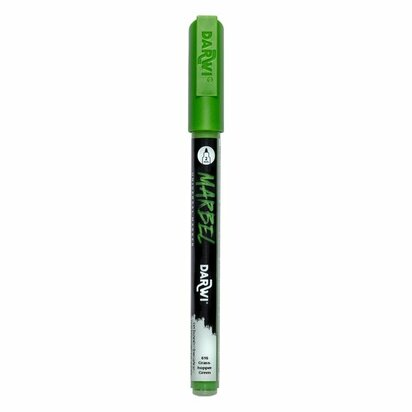 MARBEL marker 2mm sprinkhaan groen &ndash; foto van acrylmarker
