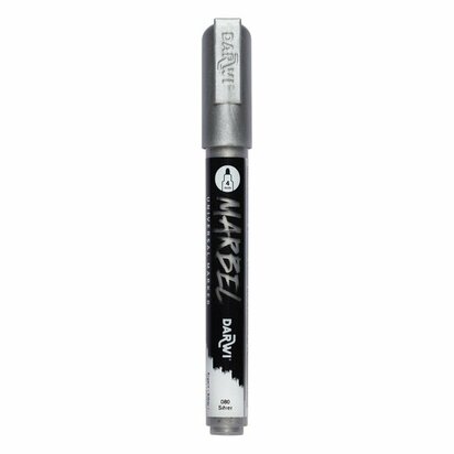 MARBEL marker 4mm zilver &ndash; foto van acrylmarker