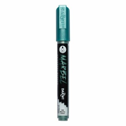 MARBEL marker 4mm groen metallic &ndash; foto van acrylmarker