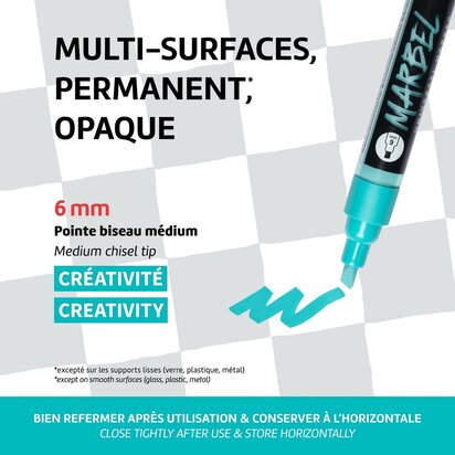 MARBEL marker 6mm violet N&deg;900