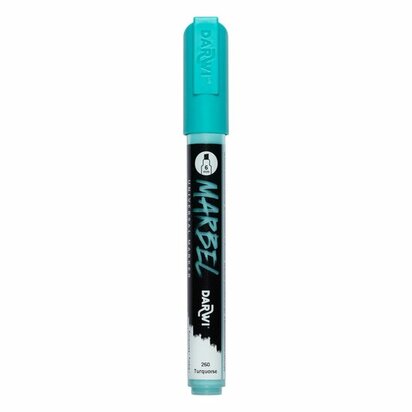 MARBEL marker 6mm turkoois &ndash; foto van acrylmarker