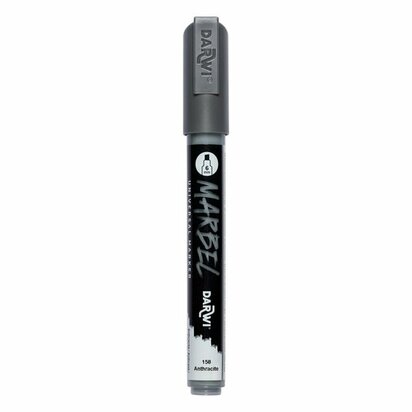 MARBEL marker 6mm anthraciet &ndash; foto van acrylmarker