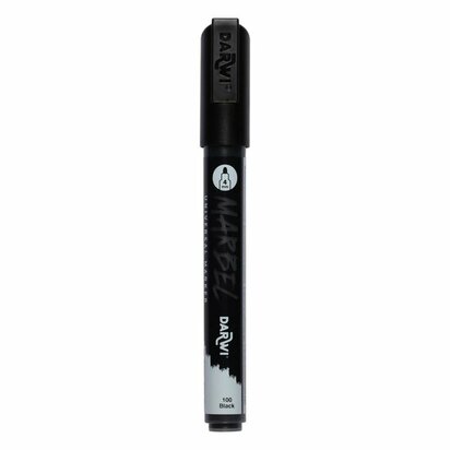 MARBEL marker 4mm zwart &ndash; foto van acrylmarker