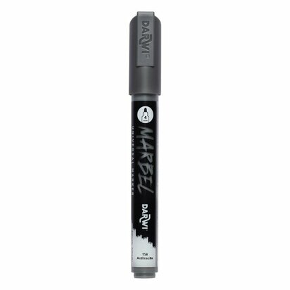 MARBEL marker 4mm anthraciet &ndash; foto van acrylmarker