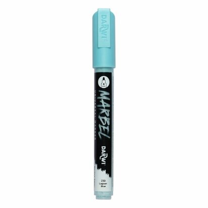 MARBEL marker 4mm ijsblauw &ndash; foto van acrylmarker