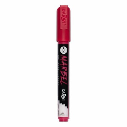 MARBEL marker 4mm karmijn &ndash; foto van acrylmarker