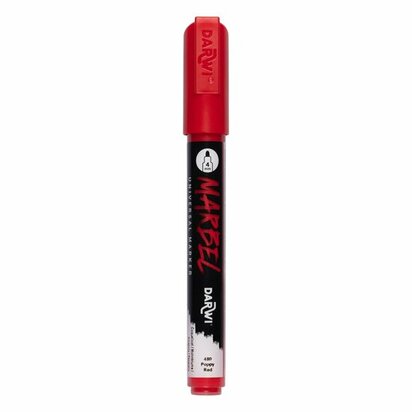 MARBEL marker 4mm klaproos &ndash; foto van acrylmarker