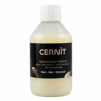 Cernit Varnish Matt 250 ml &ndash; foto van polymeerklei