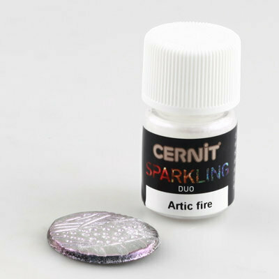 Sparkling Duo Arctic Fire &ndash; foto van kleur en vernis