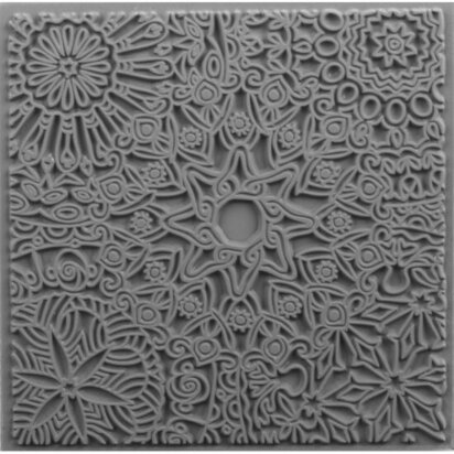 Cernit Texture Mat Mandala &ndash; foto van polymeerklei