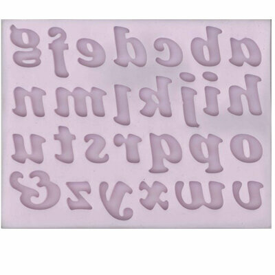 Cernit mold Alphabet &ndash; foto van polymeerklei
