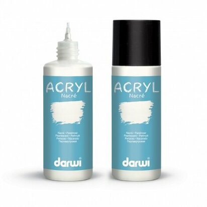 Darwi Acryl Pearlescent &ndash; foto van kleur en vernis