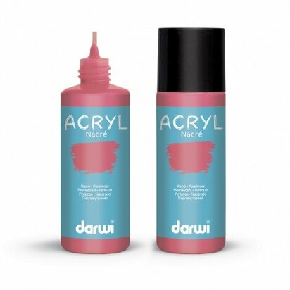 Darwi Acryl Pearlescent &ndash; foto van kleur en vernis