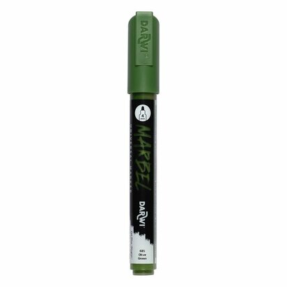 MARBEL marker 4mm olijfgroen &ndash; foto van acrylmarker