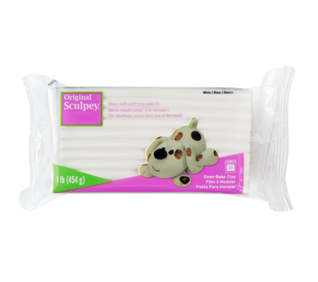 Sculpey Original -- White, 1.75 lb (794 g) &ndash; foto van polymeerklei