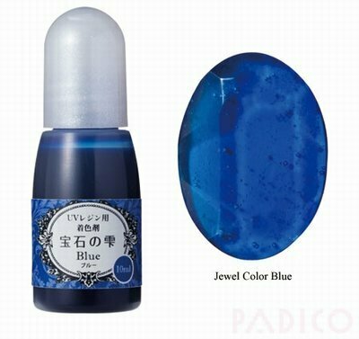 Jewel Color Blue &ndash; foto van uv-resin