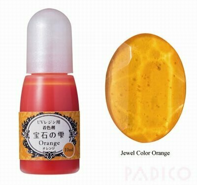 Jewel Color Orange &ndash; foto van uv-resin