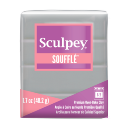 Sculpey Souffl&eacute; -- Concrete &ndash; foto van polymeerklei