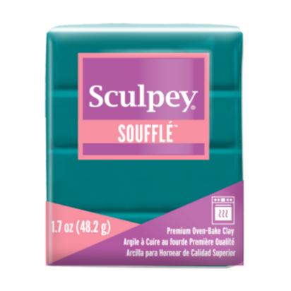 Sculpey Souffl&eacute; -- Sea Glass &ndash; foto van polymeerklei