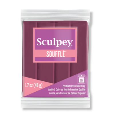 Sculpey Souffl&eacute; -- Cabernet &ndash; foto van polymeerklei