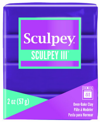 Sculpey III -- Purple &ndash; foto van polymeerklei