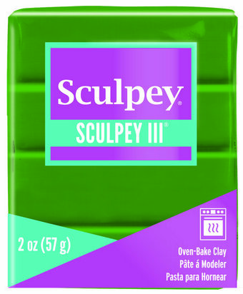 Sculpey III -- Leaf Green &ndash; foto van polymeerklei