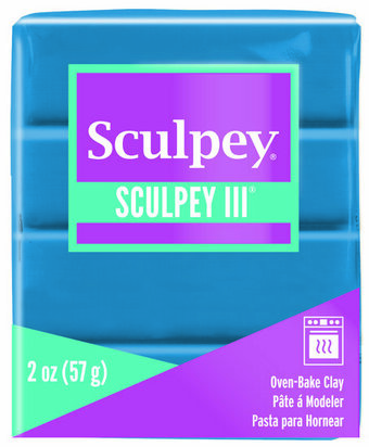 Sculpey III -- Turquoise &ndash; foto van polymeerklei