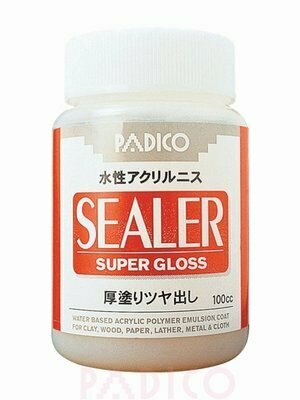 Sealer Super Gloss &ndash; foto van kleur en vernis