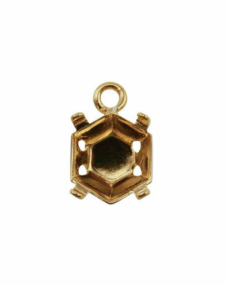 Setting for Jewel Mold Mini Hexagon B &ndash; foto van kunststof mal