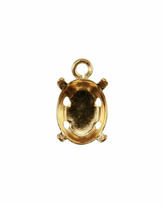 Setting for Jewel Mold Mini Oval K &ndash; foto van kunststof mal