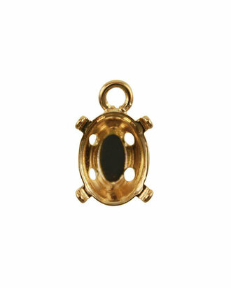 Setting for Jewel Mold Mini Oval L &ndash; foto van kunststof mal