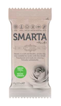 Smarta - Neon Green &ndash; foto van klei