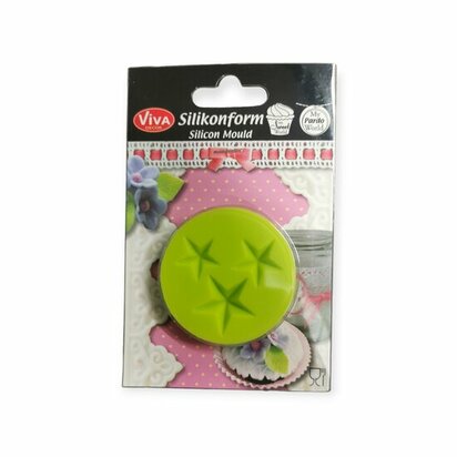 Viva silicone mould Stars &ndash; foto van mallen