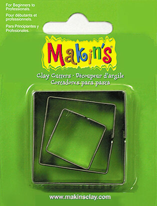 Stainless Steel Cutter Square 3 PC Set &ndash; foto van mallen