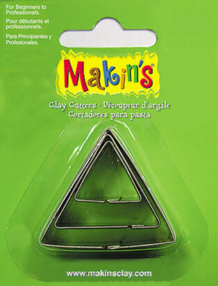 Stainless Steel Cutter Triangle 3 PC Set &ndash; foto van mallen