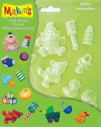 Pushmold Baby &ndash; foto van kunststof mal