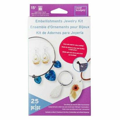 Liquid Sculpey Embellishments Jewelry Kit &ndash; foto van polymeerklei