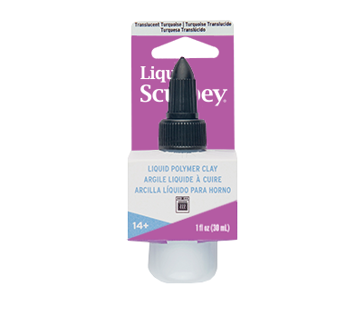 Liquid Sculpey -- Translucent Turquoise,   (29 ml) &ndash; foto van polymeerklei