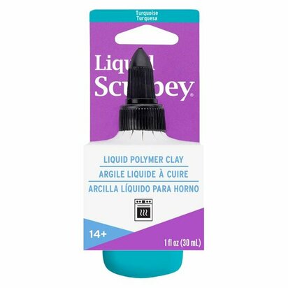 Liquid Sculpey -- Turquise , (30 ml) &ndash; foto van polymeerklei