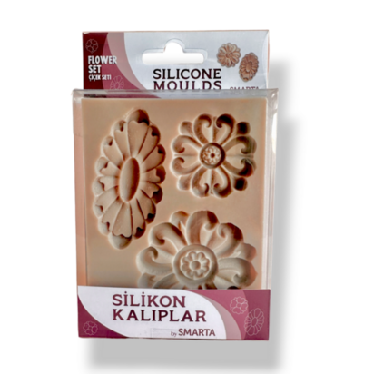 Smarta Silicone Mold - Flower Set &ndash; foto van siliconen mal